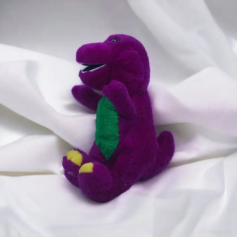 Barney VTG 1992 Lyons Group  13" Dakin Plush Dinosaur